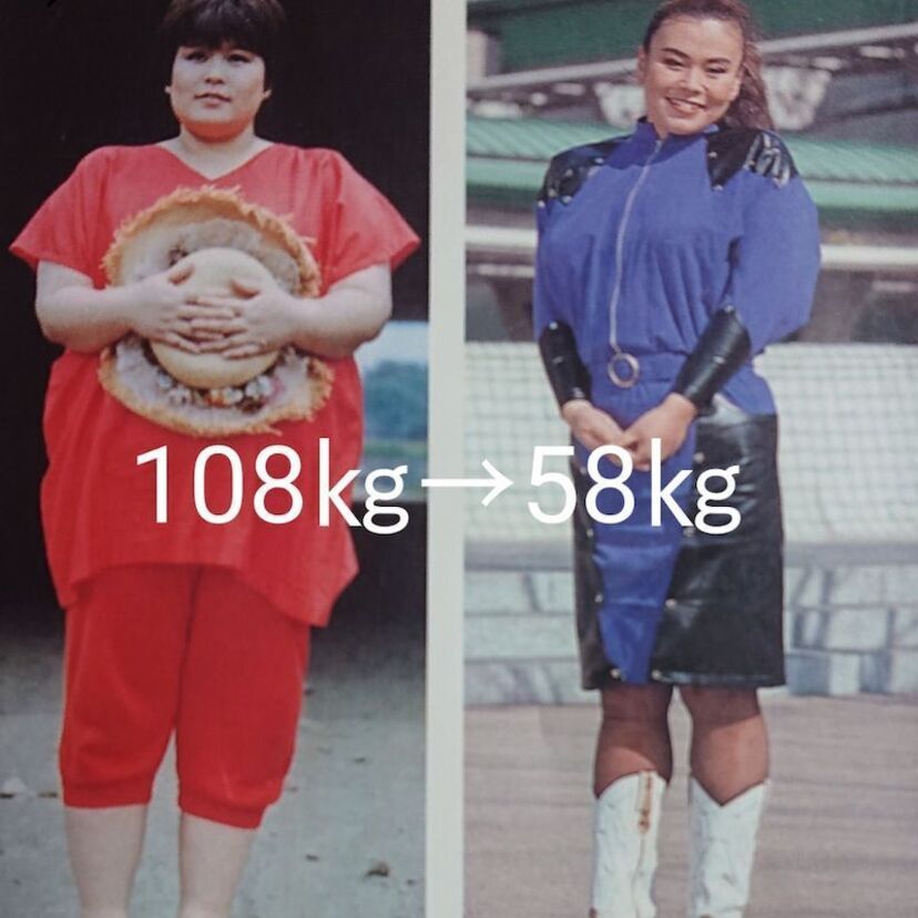 元祖おデブ女優の『かわいのどか』が1年で約半分の体重になり意外な才能を発揮している！！