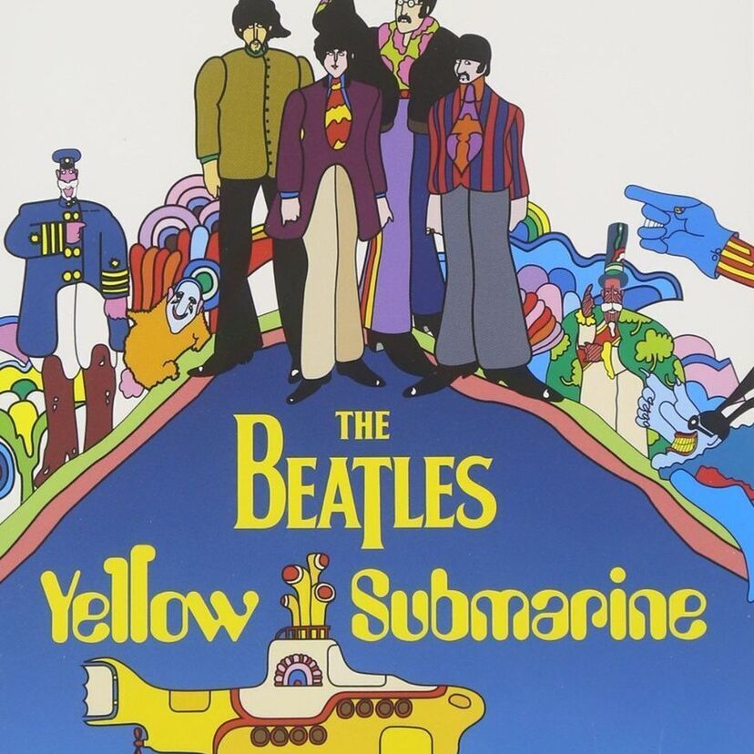 ビートルズのアニメーション映画！サイケでシュールな「イエローサブマリン」！