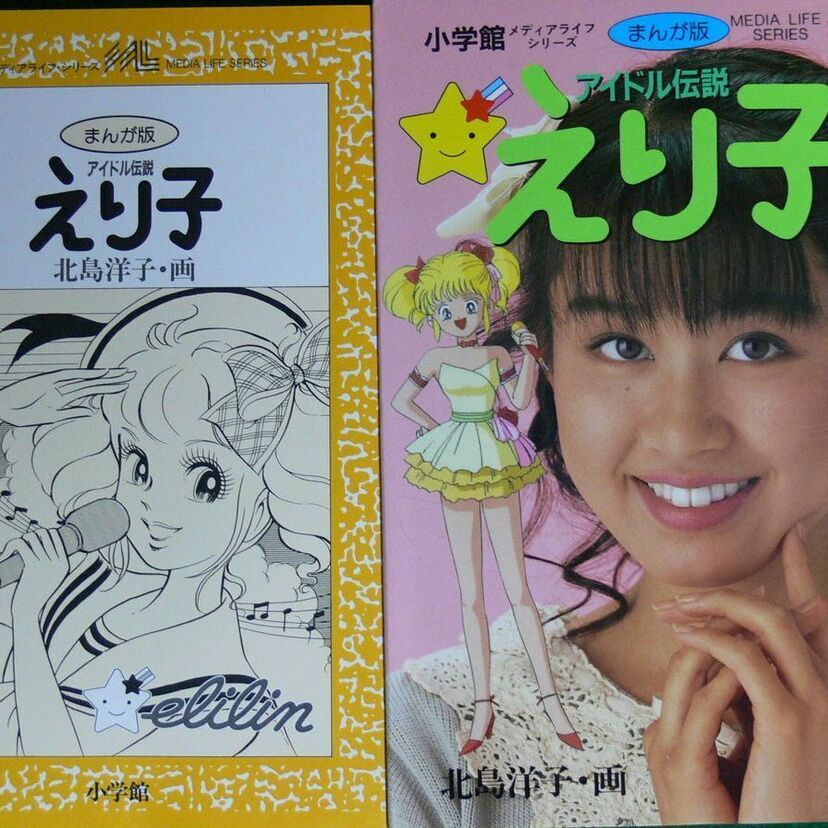 実在のアイドルがタイアップ！「アイドル伝説えり子」は田村英里子「ようこそようこ」は田中陽子