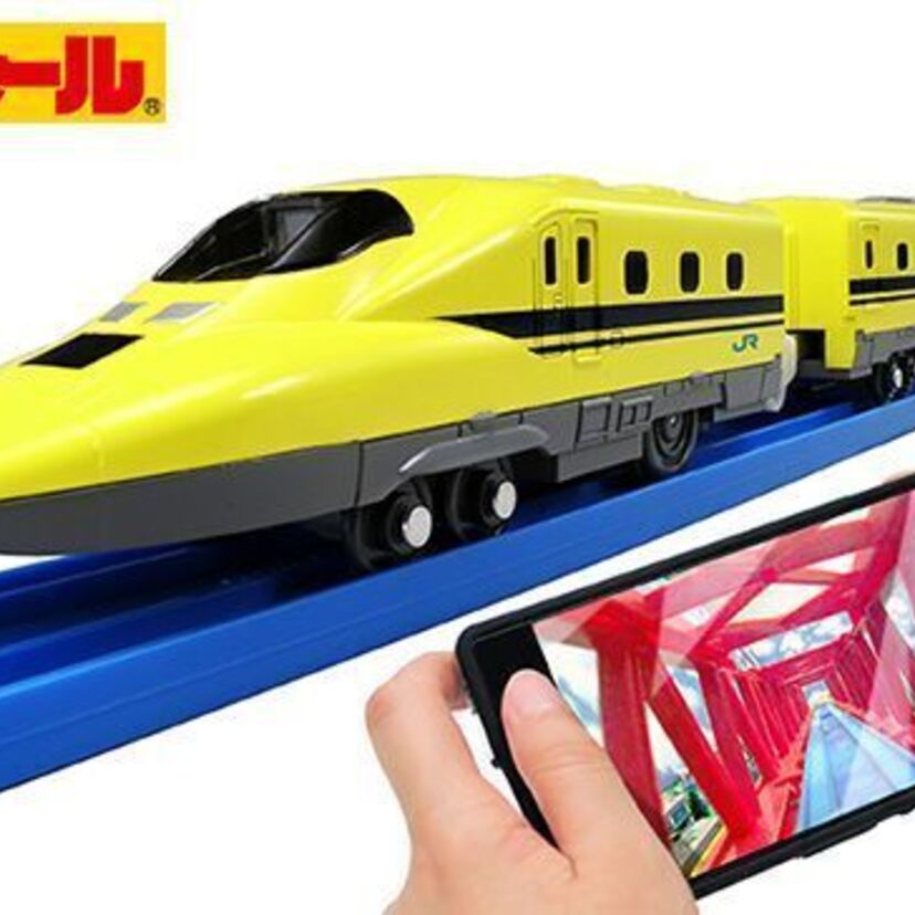 スマホで運転するプラレール「ダブルカメラドクターイエロー」が登場！車両の操作が可能！！